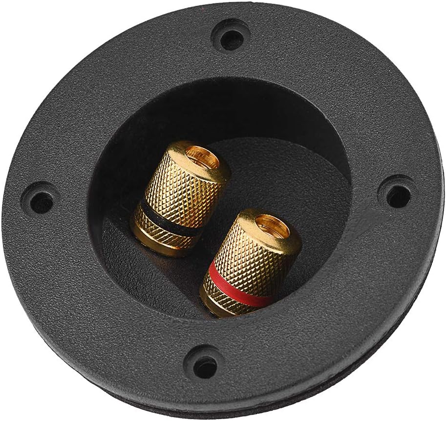 Speaker Terminal Cable Connector Box, 48mm Copper Speaker Binding Post