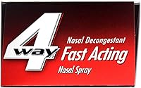 Vista 6 de Spray nasal de acción rápida de 4 vías, 1 oz, paquete de 2
