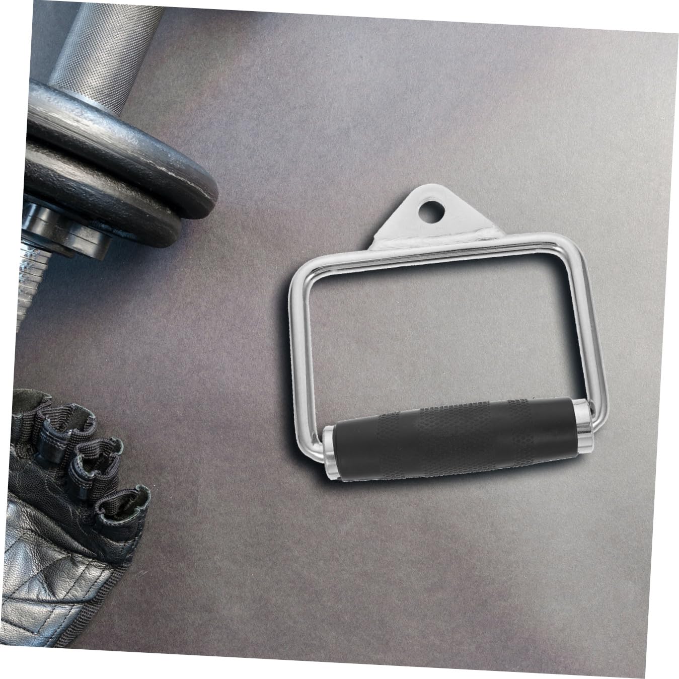 VANZACK 1pezzi Maniglia per Tirare Verso Bass Plastica Attrezzatura per Fitness Ergonomica Impugnatura Antiscivolo Leggera e Portatile per Esercizi Casa Viaggio