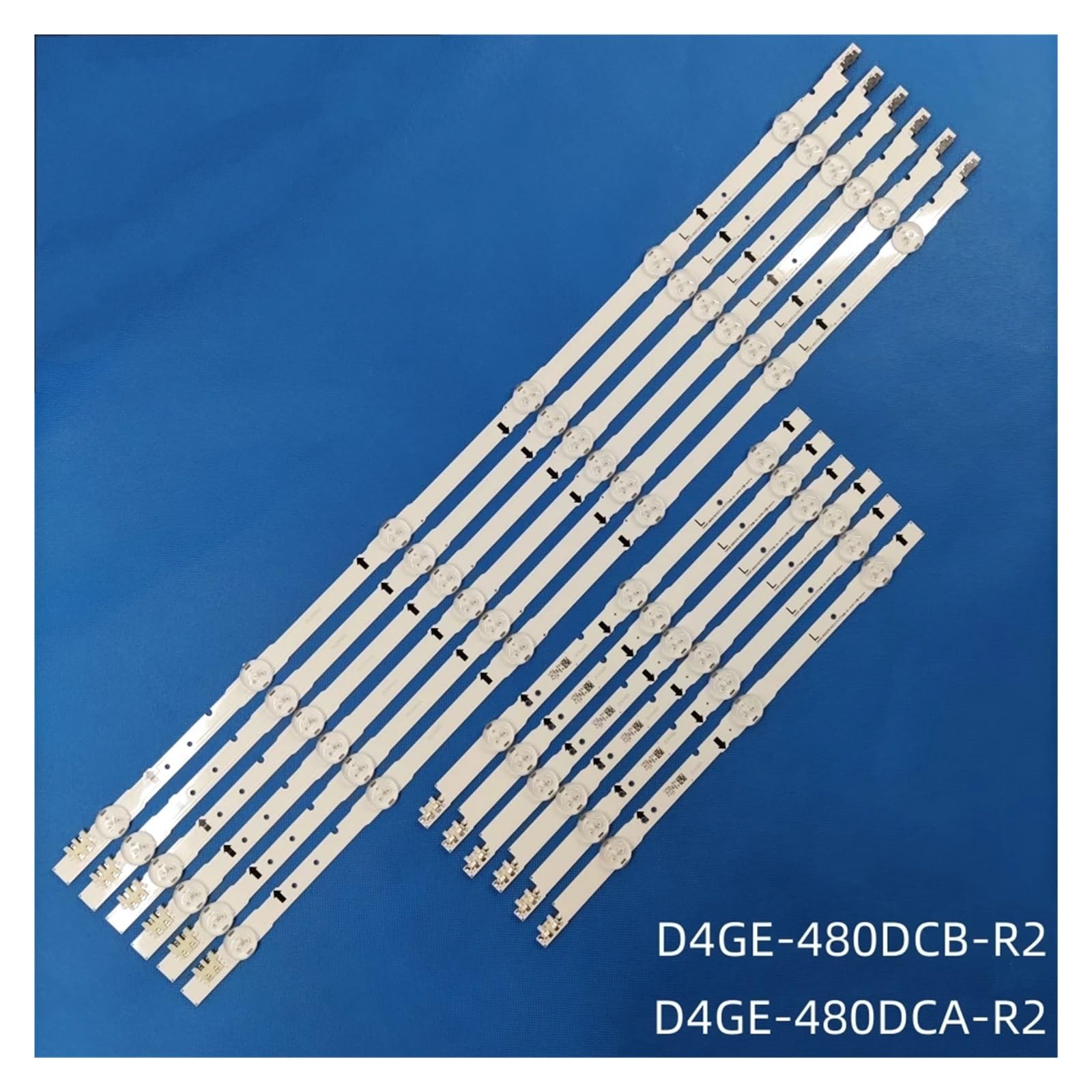 Bande de rétroéclairage LED for modèles UE48H6640, UE48H6650, UE48J5600AK, UE48J5500AW, UE48J6200, UE48J6202AK, UE48H6200AK, 2014SVS48F_3228, D4GE-480DCA-R2