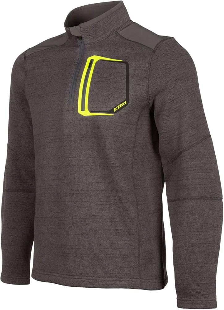 Amazon.com: KLIM Yukon Pullover (Asphalt - Hi-Vis, Small) : Sports