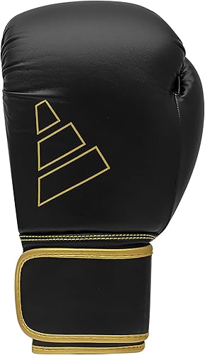 Miniatura 10 de Adidas Guantes de boxeo híbridos 80 para boxeo, kickboxing, MMA, bolsa, entrenamiento y fitness, guantes de boxeo para hombres, mujeres y niños