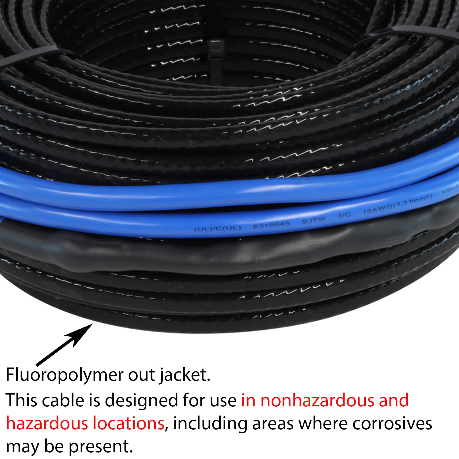 TOPUDRE TDSF1CT 18ft Electric SelfRegulating Heat Tape