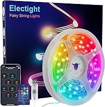 10M LED Christmas Smart Strip [Remote Control], RGB String Lamps, IP65 Waterproof, APP Control & Bluetooth, for Indoor, Outdoor, Halloween, Wedding, Garden, Party