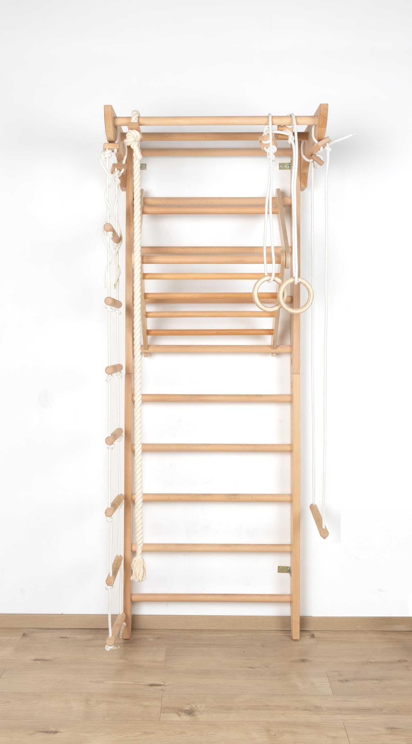 Escalera Sueca Barras de Pared Kinder-4-240, Gimnasia de los niños en casa, Complejo Deportivo de Gimnasia