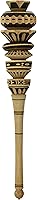 Authentic Artisanal Mexican Hernan Molinillo Hot Chocolate Frother made with sustainable wood Deluxe version 13 inches tall Molinillo mexicano para chocolate hecho con madera de bosques sustentables