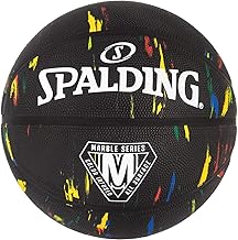 Spalding Outdoor Rubber Basketballs | Performance Rubber Cover Designed for Outdoor Play | Multiple Sizes & Colors