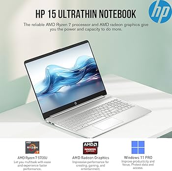 Amazon.com: HP 15.6 Laptop Computer, AMD Ryzen 7 Laptop(8 cores