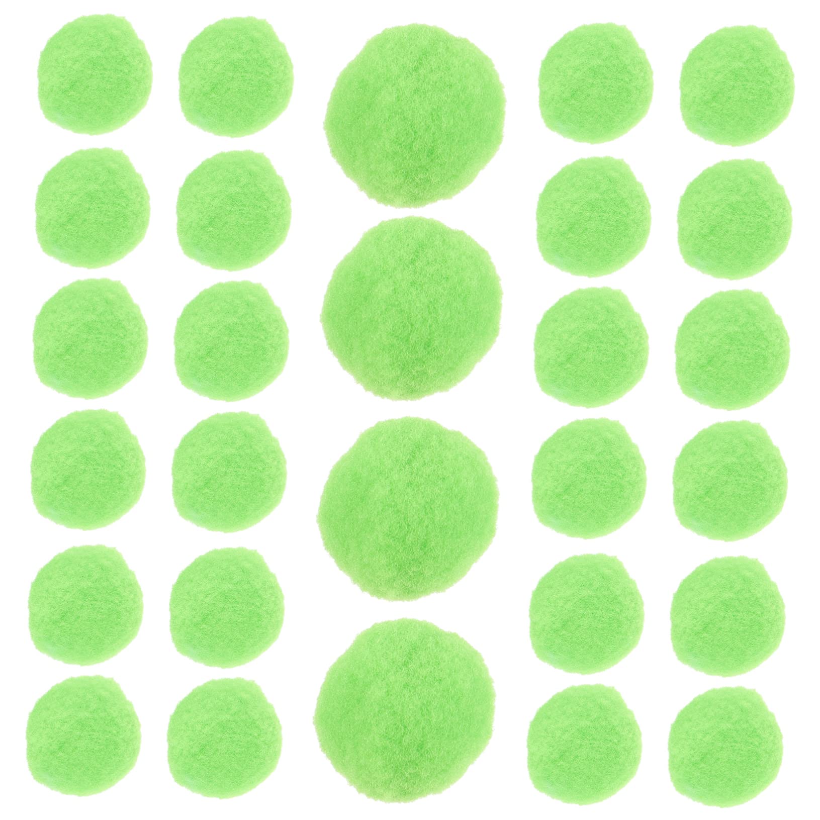 Abaodam 1000stücke Pom Poms Für Kleidung Und Hüte Bastelmaterial Für Kreative Kinderprojekte Tiefem Grün Für Handarbeiten Und Dekorationen
