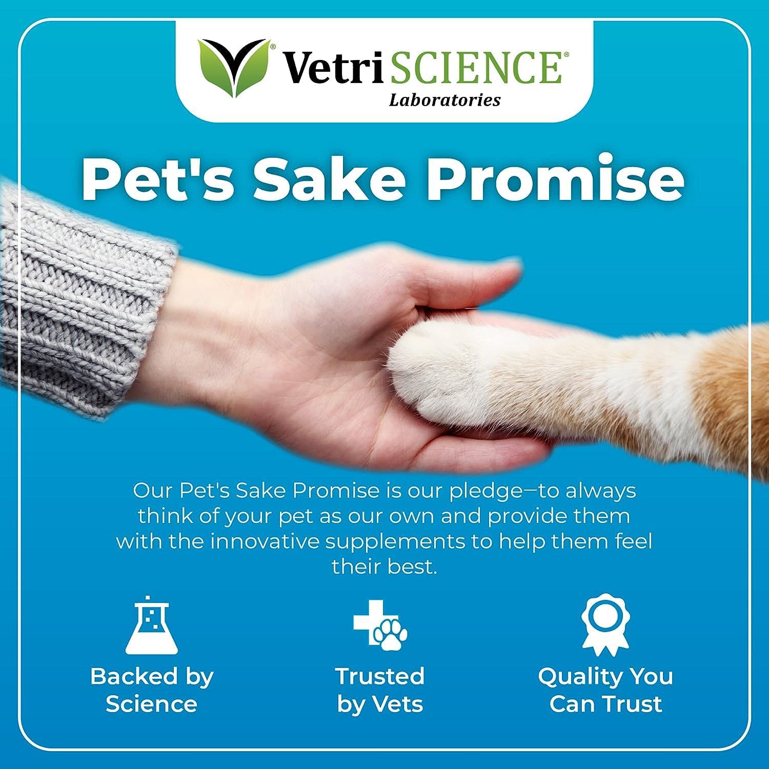 VetriScience Composure Calming Treats for Dogs, 60 Chews & Composure Calming Chews for Cats, 30 Chews