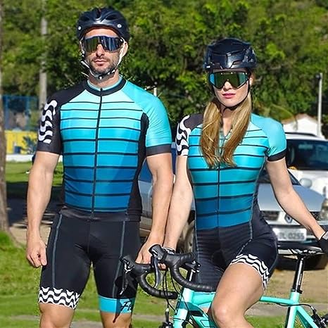 Amazon Co Jp 女性の半袖トライアスロントライスーツ レディースサイクリングジャンプスーツ自転車服マウンテンバイクカップル服 Color Men Short Suit Size Xxxxx Large ファッション