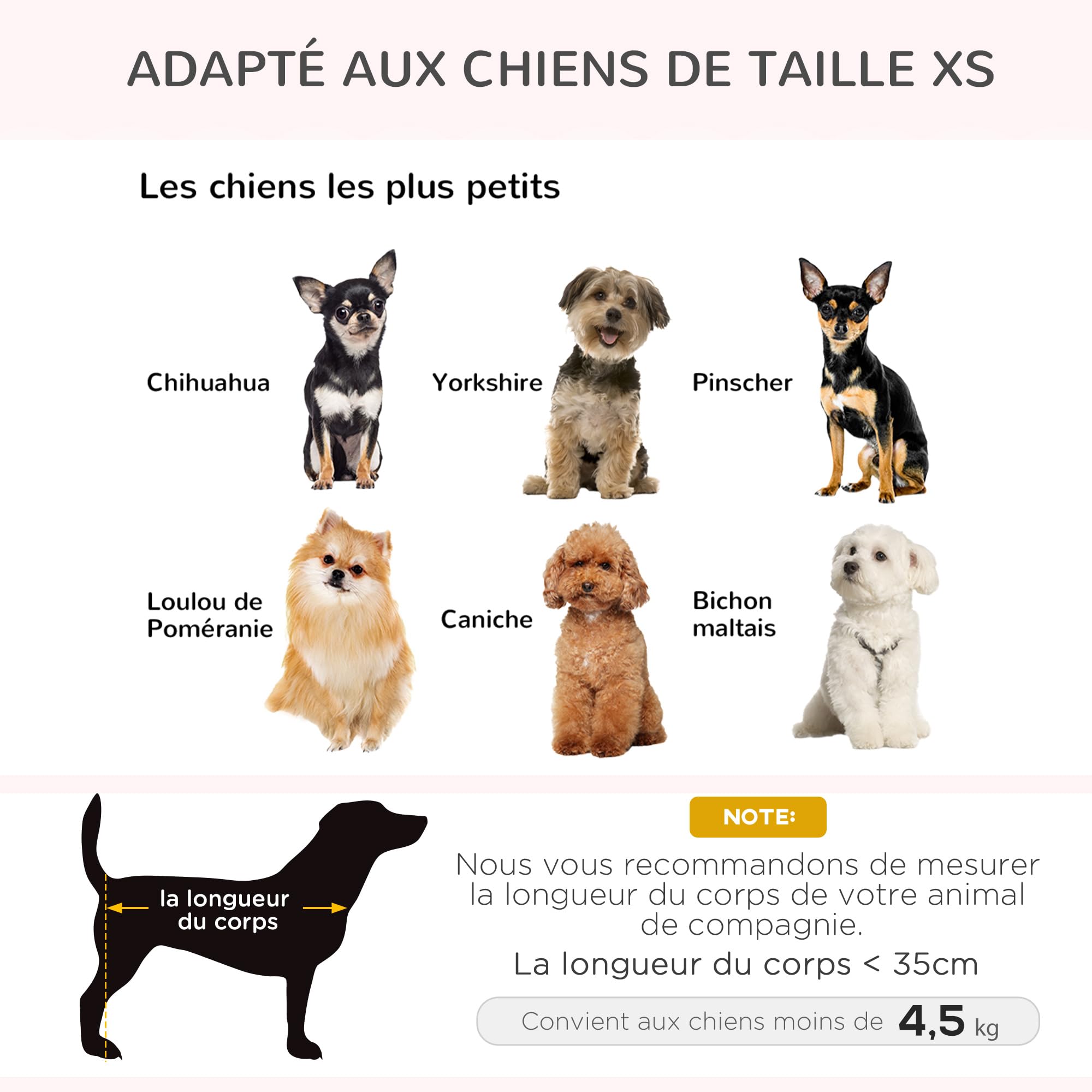 PawHut Canapé lit Panier Chien Chat sur Pied Design Contemporain Coussin Moelleux Amovible Pieds Bois Massif dim. 70L x 47l x 30H cm Gris Anthracite