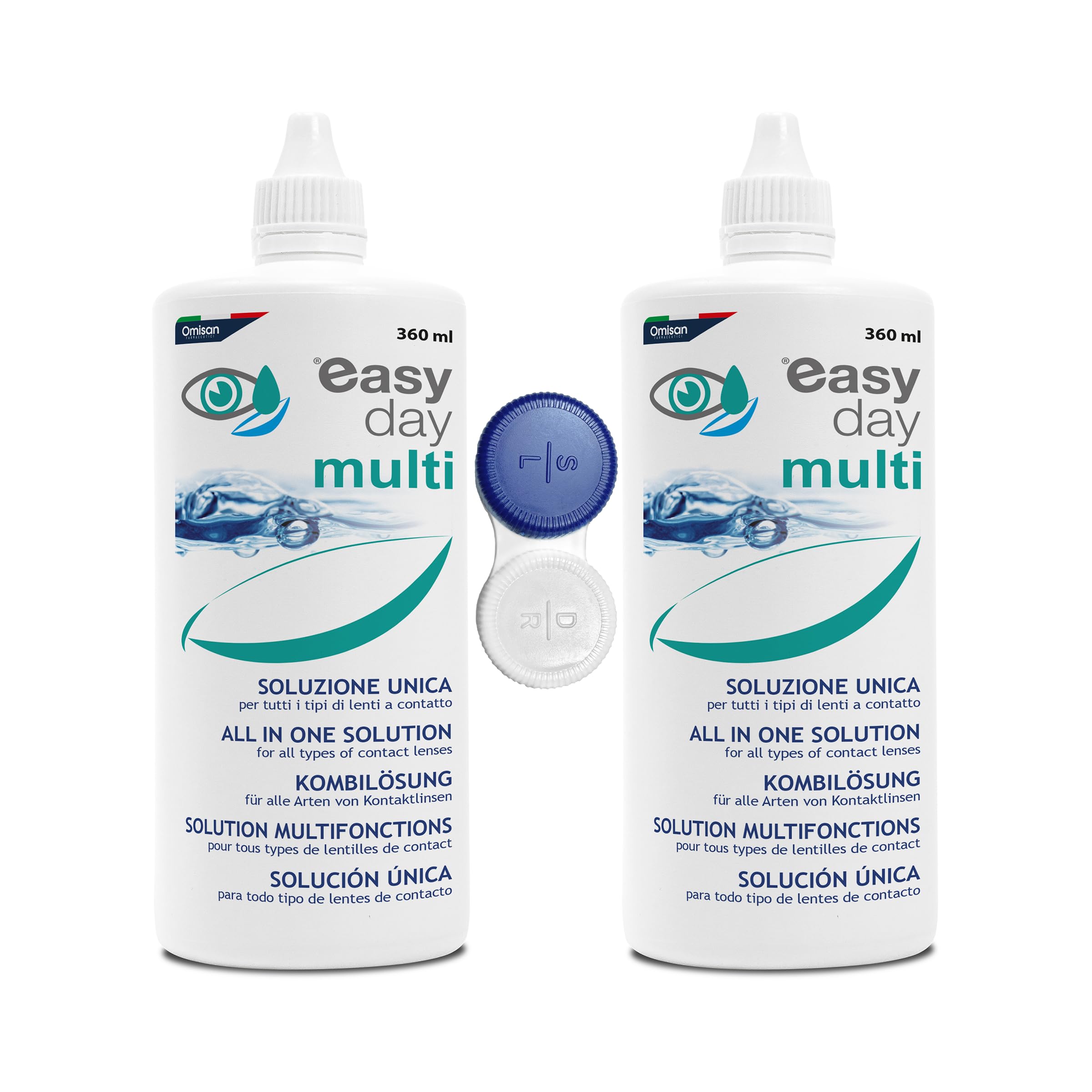 Easy Day Multi Soluzione Unica Per Lenti A Contatto - Duopack 2 X 360 ml