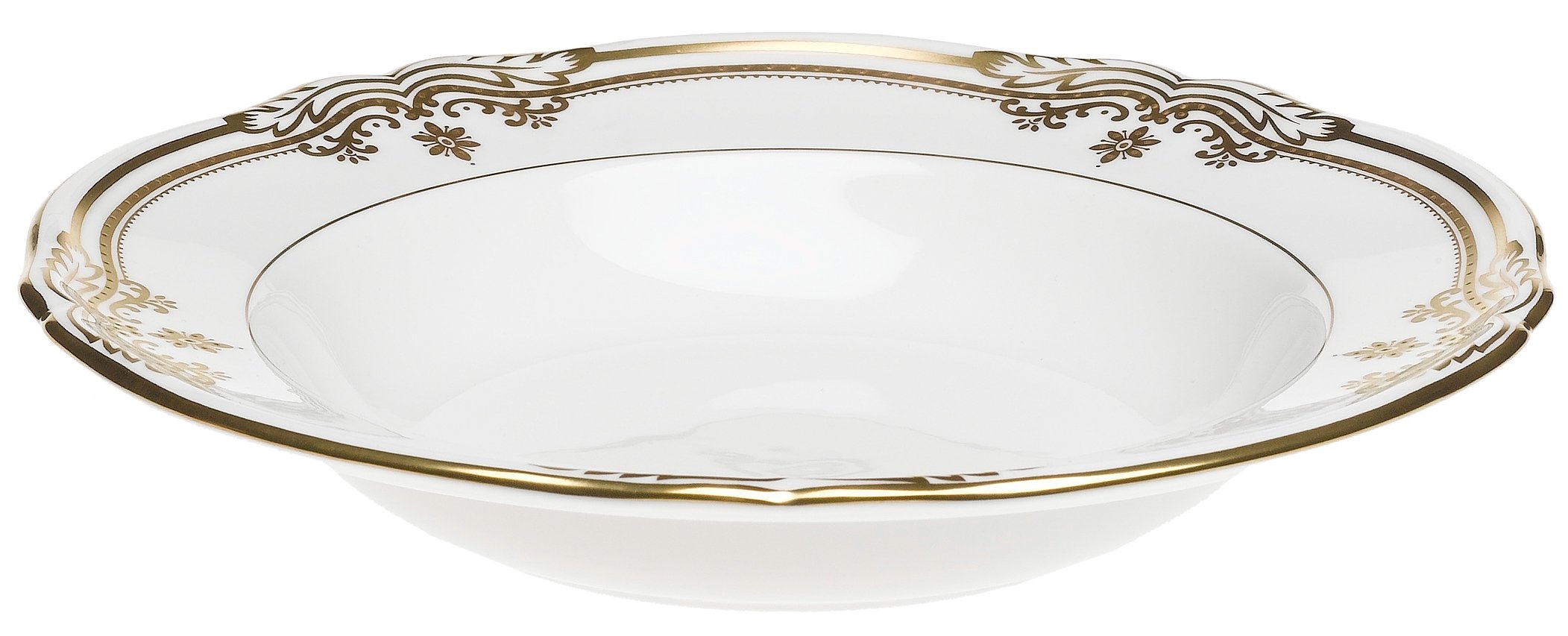 Spode Stafford White Soup Plate