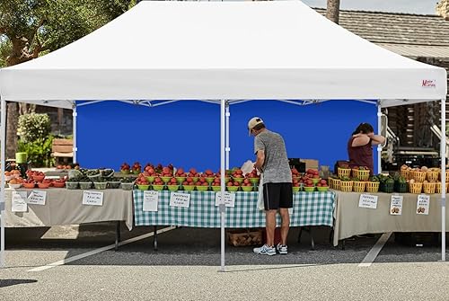 Miniatura 7 de MASTERCANOPY - Pared lateral de tienda de campaña instantánea, para toldo desplegable de 10 x 10, 1 unidad