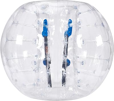 VEVOR Inflatable Bumper Ball, 4FT/5FT Body Sumo Zorb Balls for Teen, 0.8mm Thick PVC Human Hamster Bubble Balls for Outdoor Team Gaming Play, Bumper Bopper Toys for Garden, Yard, Park