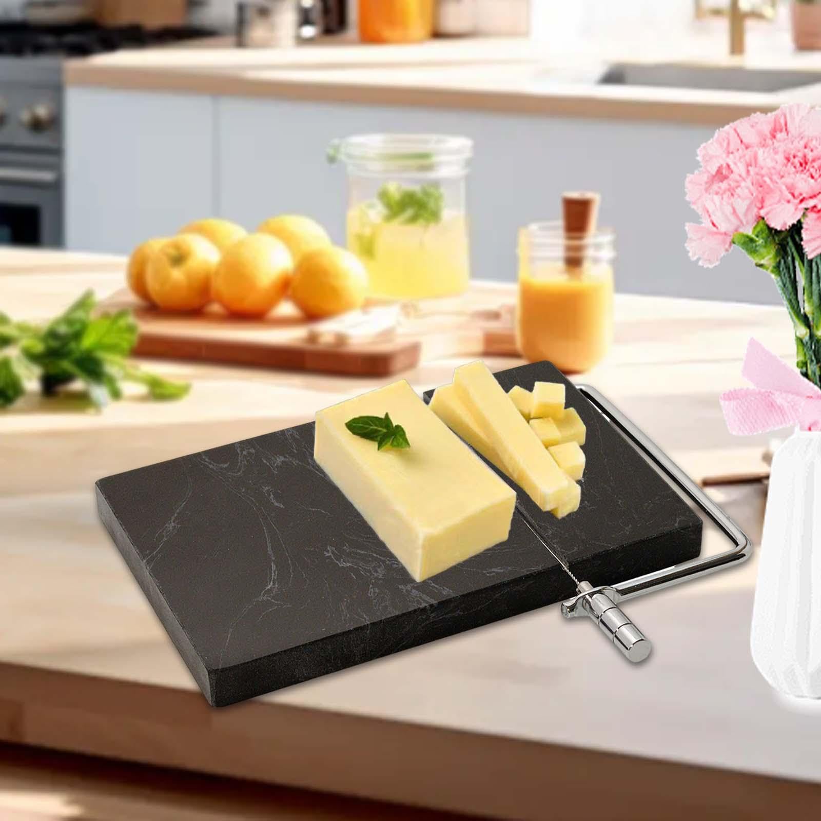 Küchenhelfer, Käseschneider, Butterschneider, Drahtschneider, DIY Werkzeug, Erdbeerschneider, Aufschnittschneider für Tisch, Schreibtisch, Haushalt, G