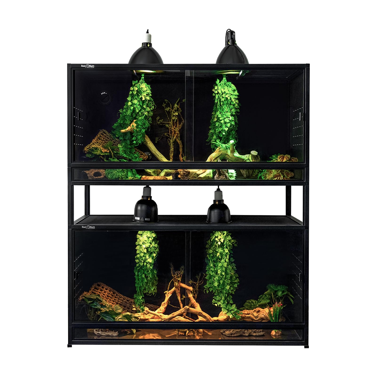 温室・飼育ケース Until Amazon.com: Stackable PVC Reptile Enclosure