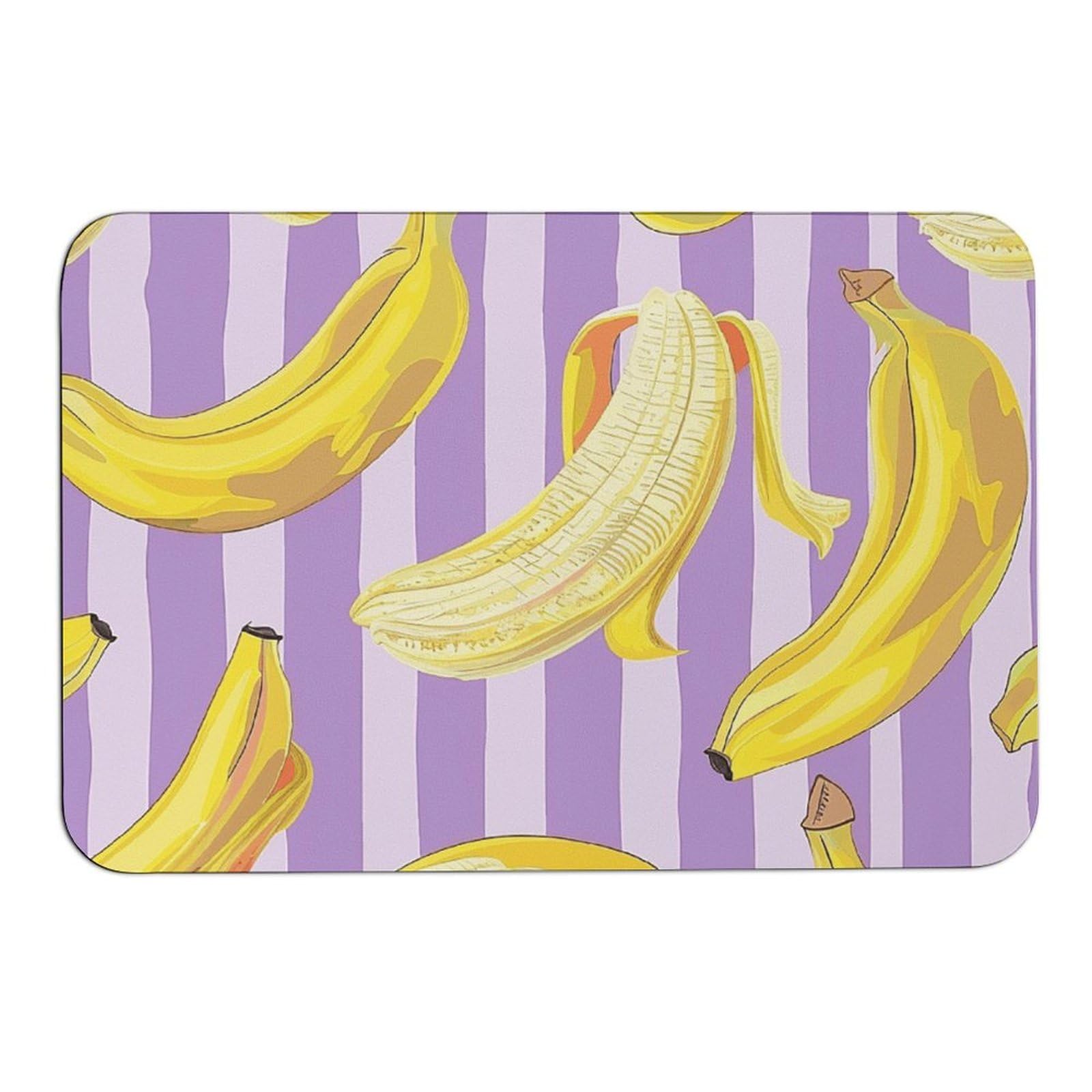 Tapis de cuisine imprimé bananes pour égayer votre espace intérieur et extérieur