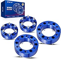 Vista 224 de KAX Espaciadores de rueda 4x4, adaptadores de espaciadores de rueda de 1" con pernos de 1/2" x20, diámetro del cubo de 59 mm, 2 piezas para Xpress