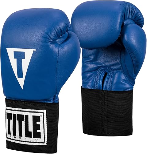Vista 12 de TITLE Boxing USA Guantes de Competencia de Boxeo - Elástico Rojo