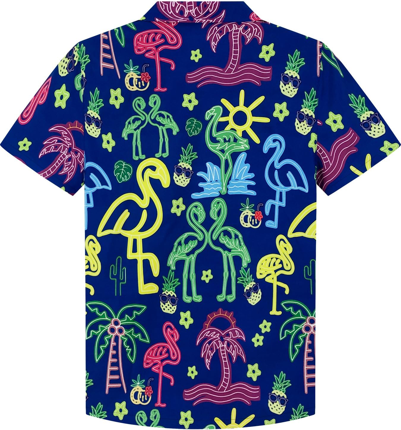 Boys Hawaiian Shirts Casual Summer Short Sleeve Button Down Aloha Dress Beach Tee Tops Kids Hawaii Shirts for 5-14 Years - Image 3