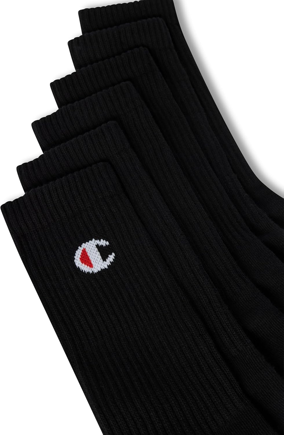 Champion Unisex Core 6pp CrewAnkle Socks
