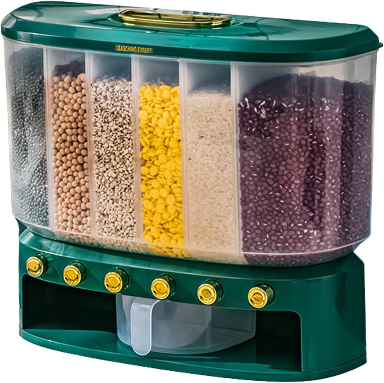 Candy Dispenser Machine Rice Dispenser 6 Grid 6Grid