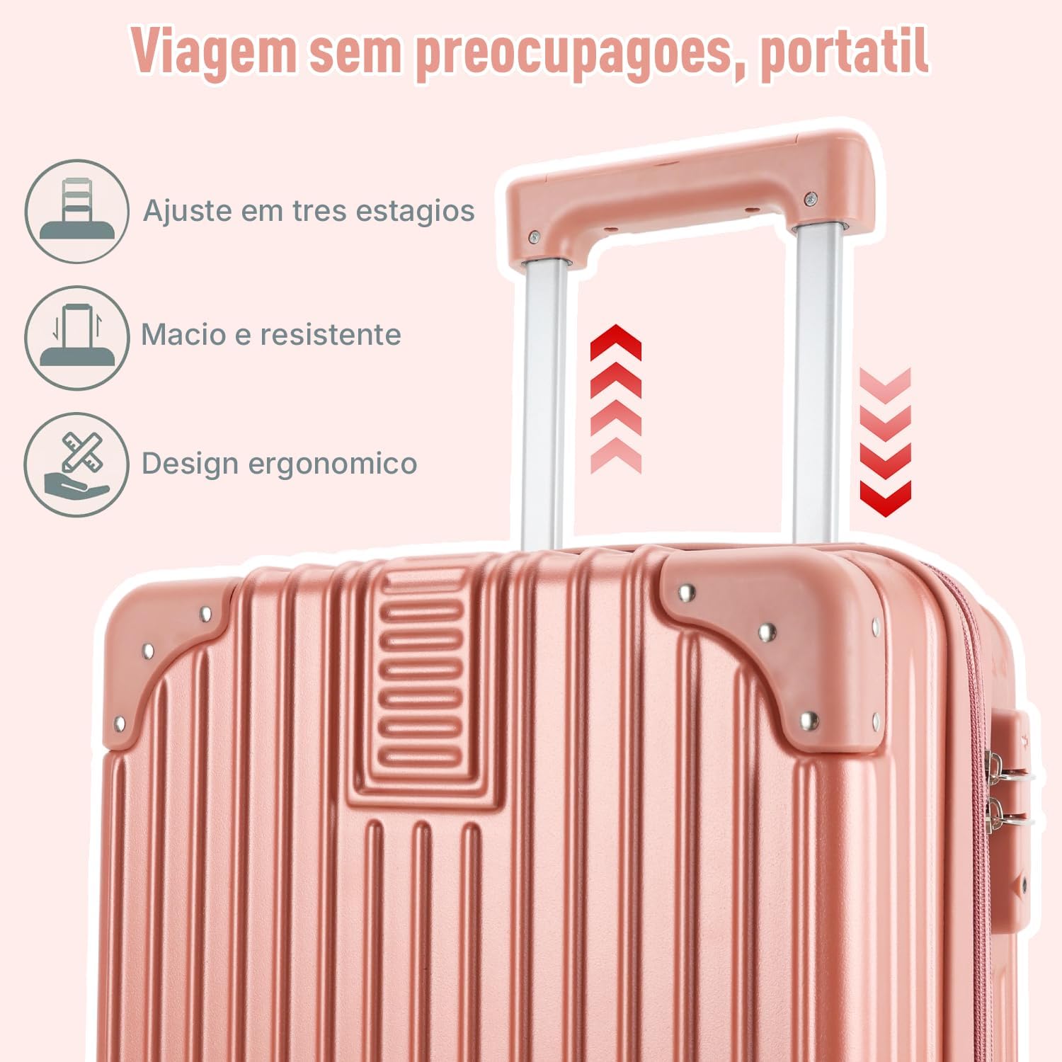 Mala de Bordo 10kg com frasqueira de viagem feminina Bagagem de Mão Expansivel Aprovada ANAC com 4 Rodízios removíveis 360° Cadeado AntiFurto TSA Mala de Viagem pequena com zíper à prova de explosão Mala de Bordo 10kg com frasqueira de viagem feminina Bagagem de Mão Expansivel Aprovada ANAC com 4 Rodízios removíveis 360° Cadeado AntiFurto TSA Mala de Viagem pequena com zíper à prova de explosão