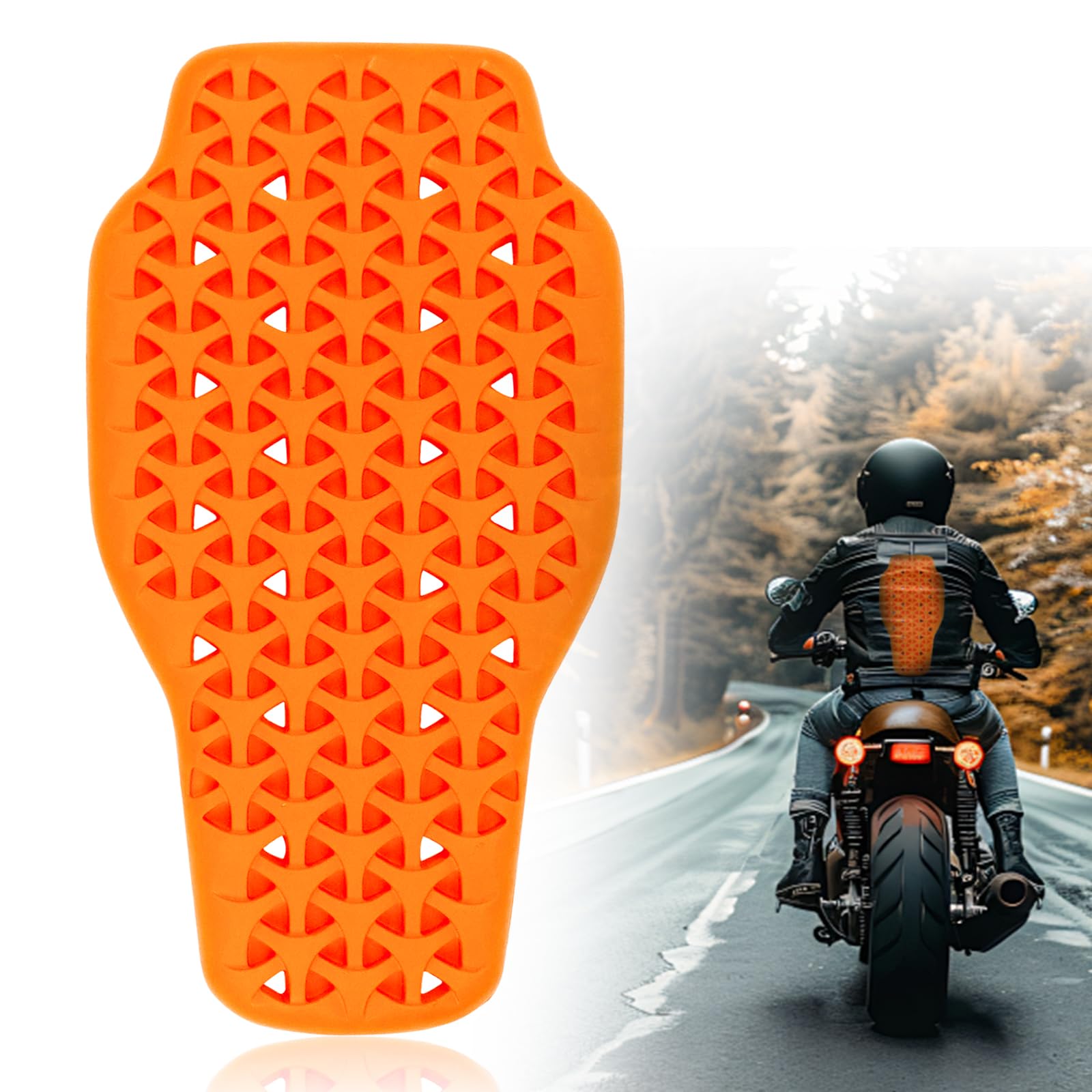 Paraschiena Moto Protezioni Moto Rimovibili Protezione Schiena Moto e Spina Dorsale Paraschiena sci Protezioni Moto Comfort Leggero Morbido Sicurezza Unisex Adulto
