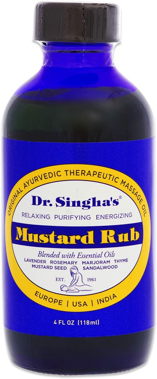 Dr. Singhas Mustard Bath Mustard Rub, 4 Oz Amazon.co.uk Health