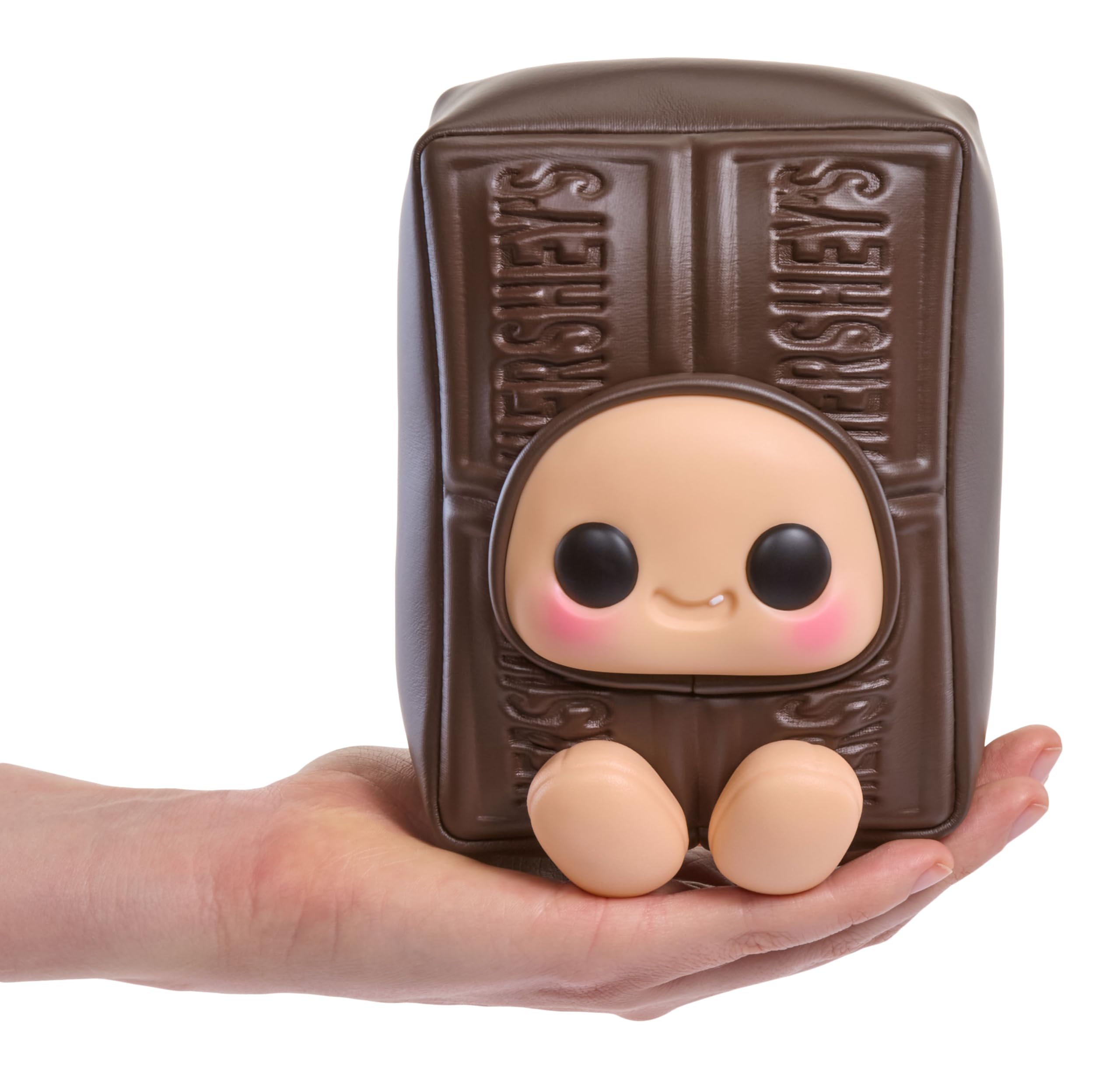 Hershey’s Series - Morbidi Personaggi di Peluche da Collezione, 3 da Collezionare tra cui Chocolate Bar, White Chocolate Bar e Strawberry Bar, per Tutte le età