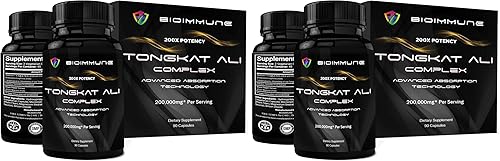 Miniatura 10 de Longjack Tongkat Ali Extract Cápsulas 200x Fuerza Igual a 200,000 mg Fuerza de masa muscular, impulso, rendimiento