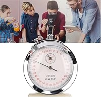 Vista 3 de Mechanical Stopwatch Round Dial 0.2s 60 Second Sports Timer Stopwatch for Physical Experiments Running Cycling