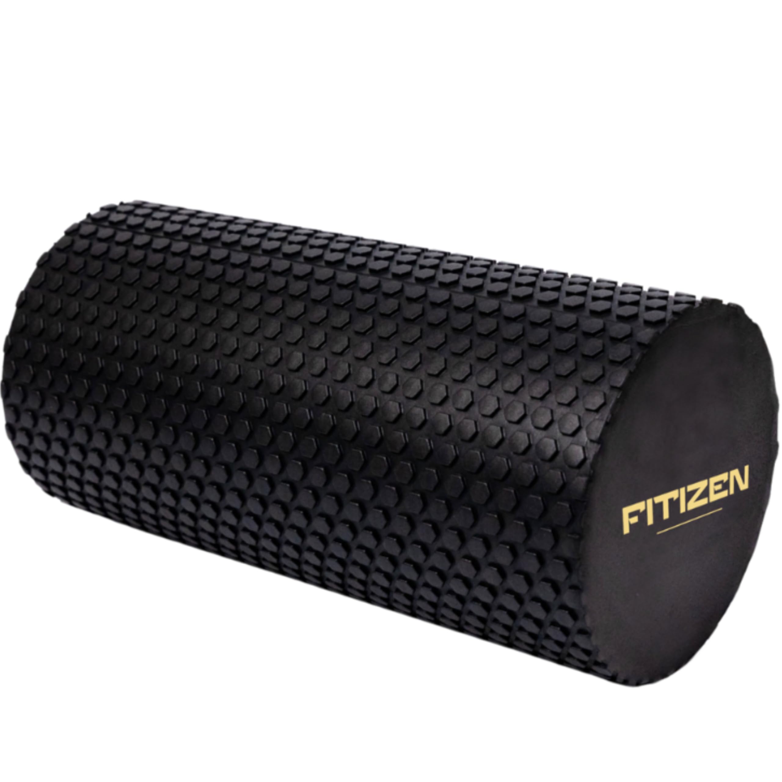 Fitizen Rodillo de espuma para masaje muscular, alivio del dolor de espalda rígida, terapia física, tejido profundo, equipo de ejercicio para gimnasio en casa, estrés, yoga, pilates para el ciudadano