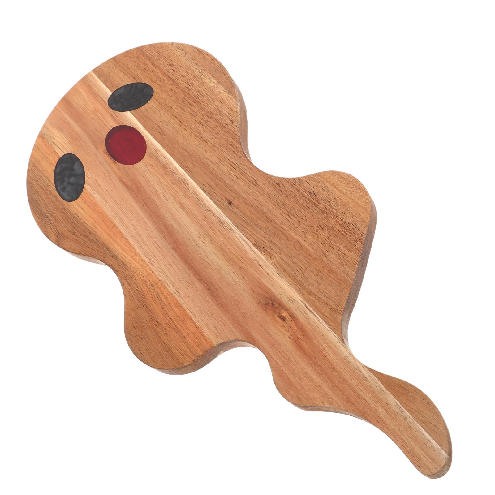 Tabla de cortar de madera fácil de limpiar con diseño de calabaza para Halloween