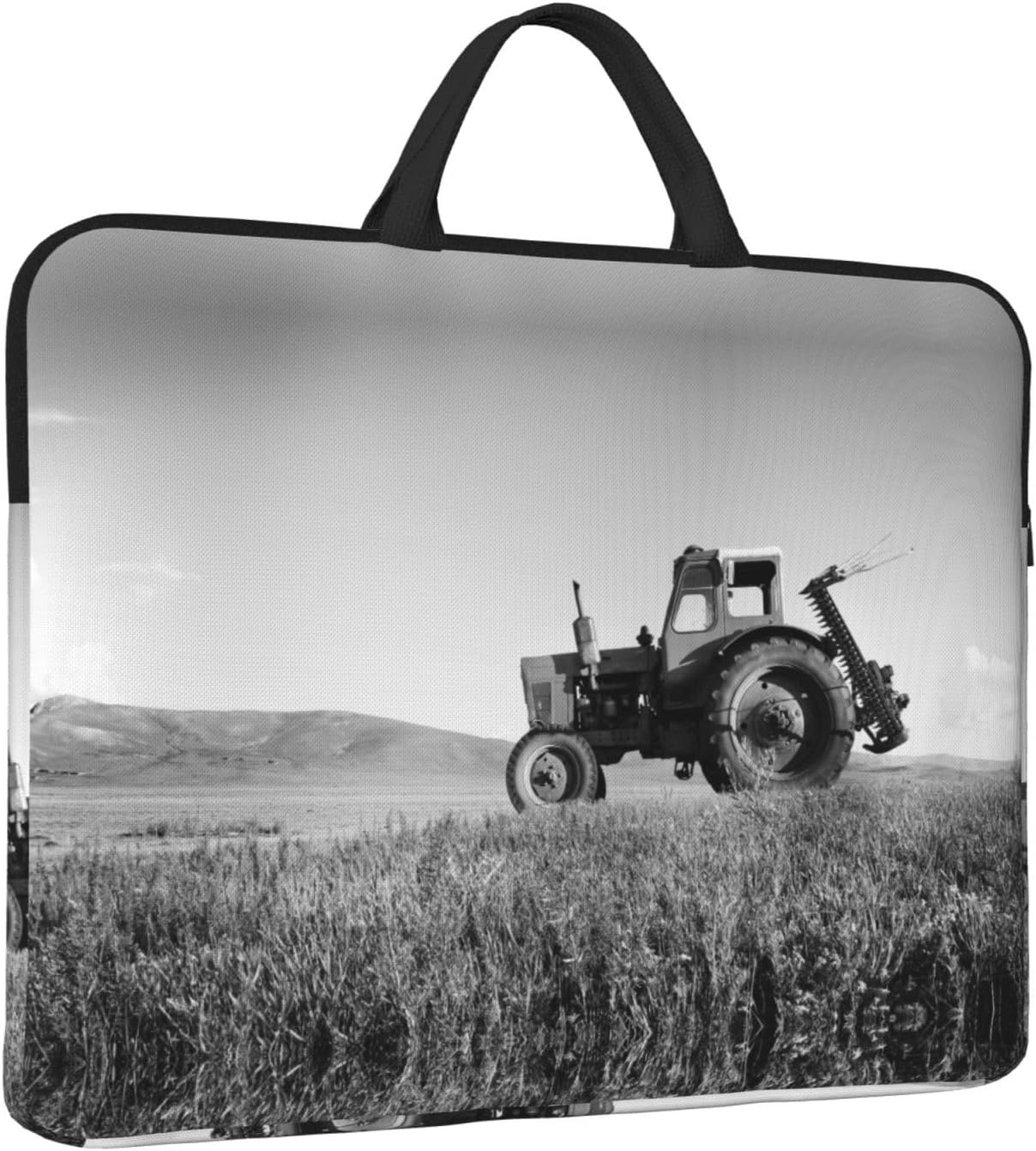 Tractor Agriculture Tranquil Print Protective 14 Inch Laptop Case,Laptop Sleeve with Handle Compatible,Carrying Computer Bag