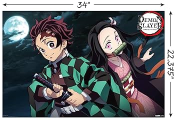 鬼滅の刃 炭治郎 ポスター Amazon.co.jp: Trends International 鬼滅の刃 炭治郎&禰豆子