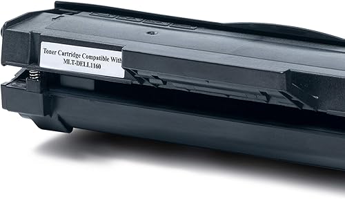 Miniatura 2 de Compatible DELL1160 DELL B1160 DELL1160 DELL1165 dell 1160 Cartucho de tóner – Reemplazo para los números de pieza 331-7335. YK1PM, HF442 para