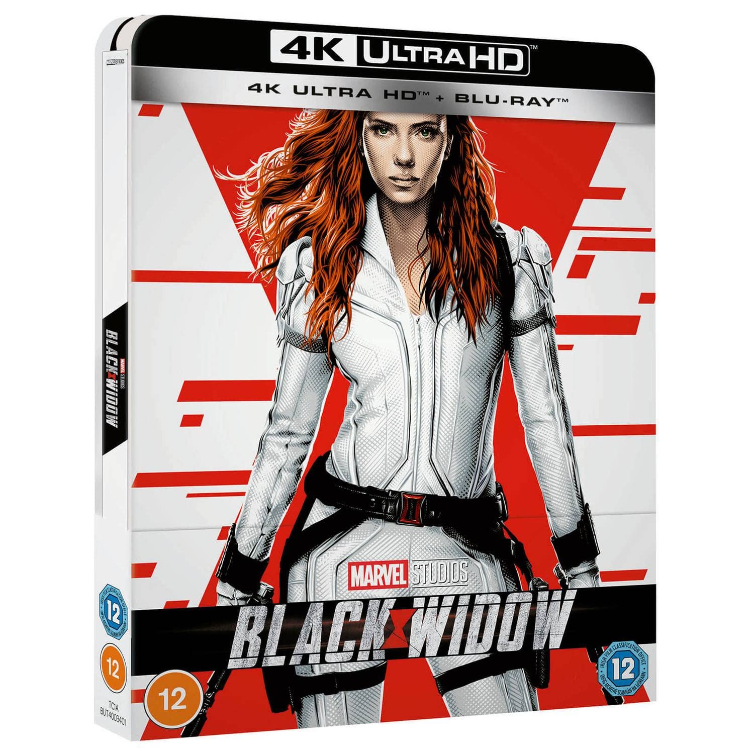 BLACK WIDOW 4K UHD COLLECTORS LIMITED EDITION STEELBOOK / INCLUDES BLU RAY / REGION FREE
