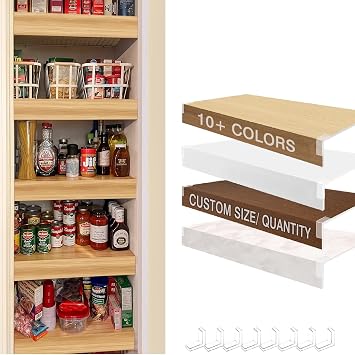 4 Pcs Custom Size Wire Shelf Covers for Pantry & Closet, High Load-Bearing Capacity Thickened Shelf Covers for Wire Shelving, Preventing Leakage of Items Waterproof Rack Shelf for Kitench