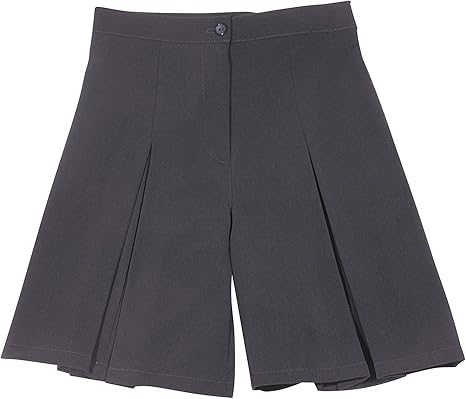 Girls grey school shorts Clearance