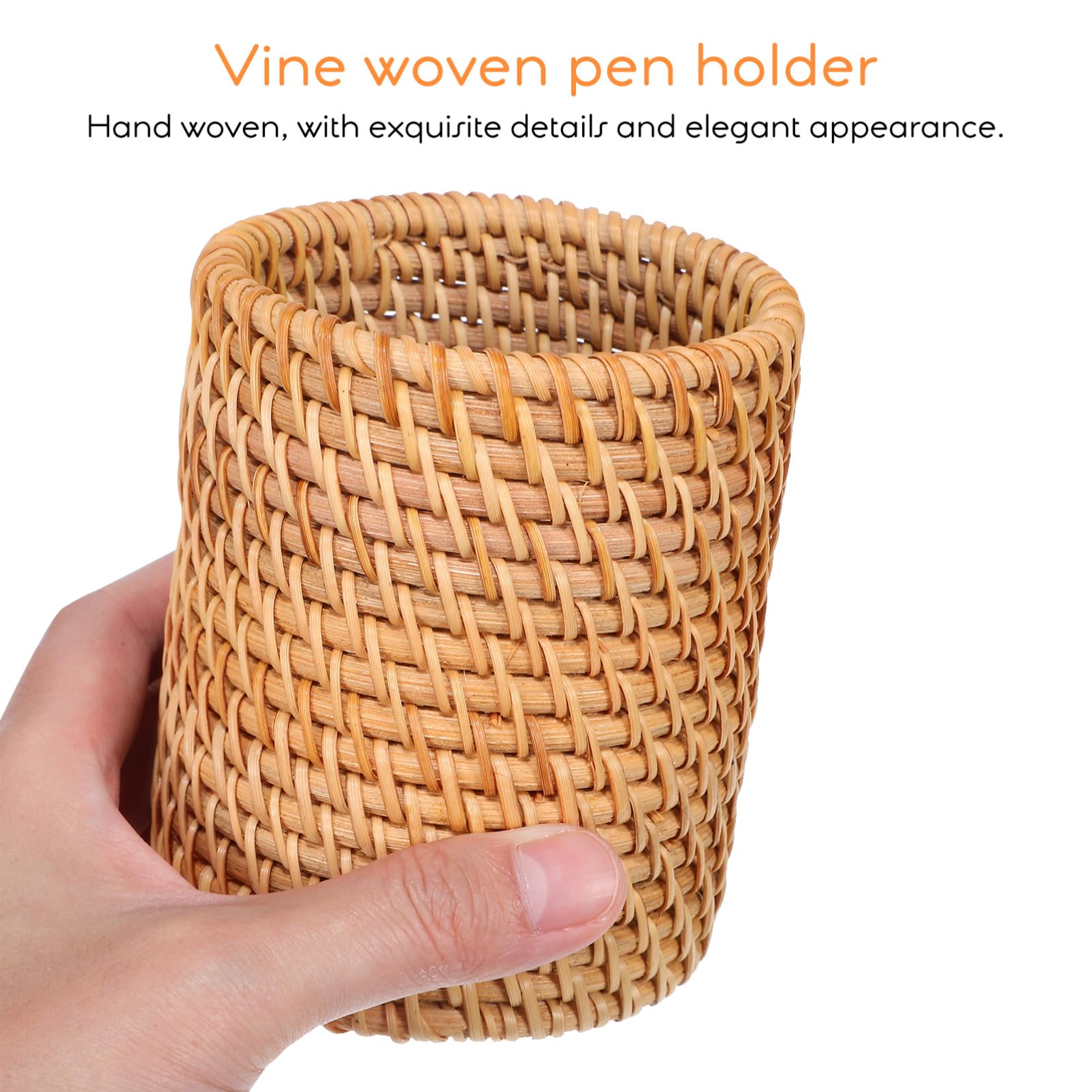Tofficu 8piezas Portalápices De Woven Organizador Multifuncional Para Escritorio Soporte Para Lápices y Utensilios Para y
