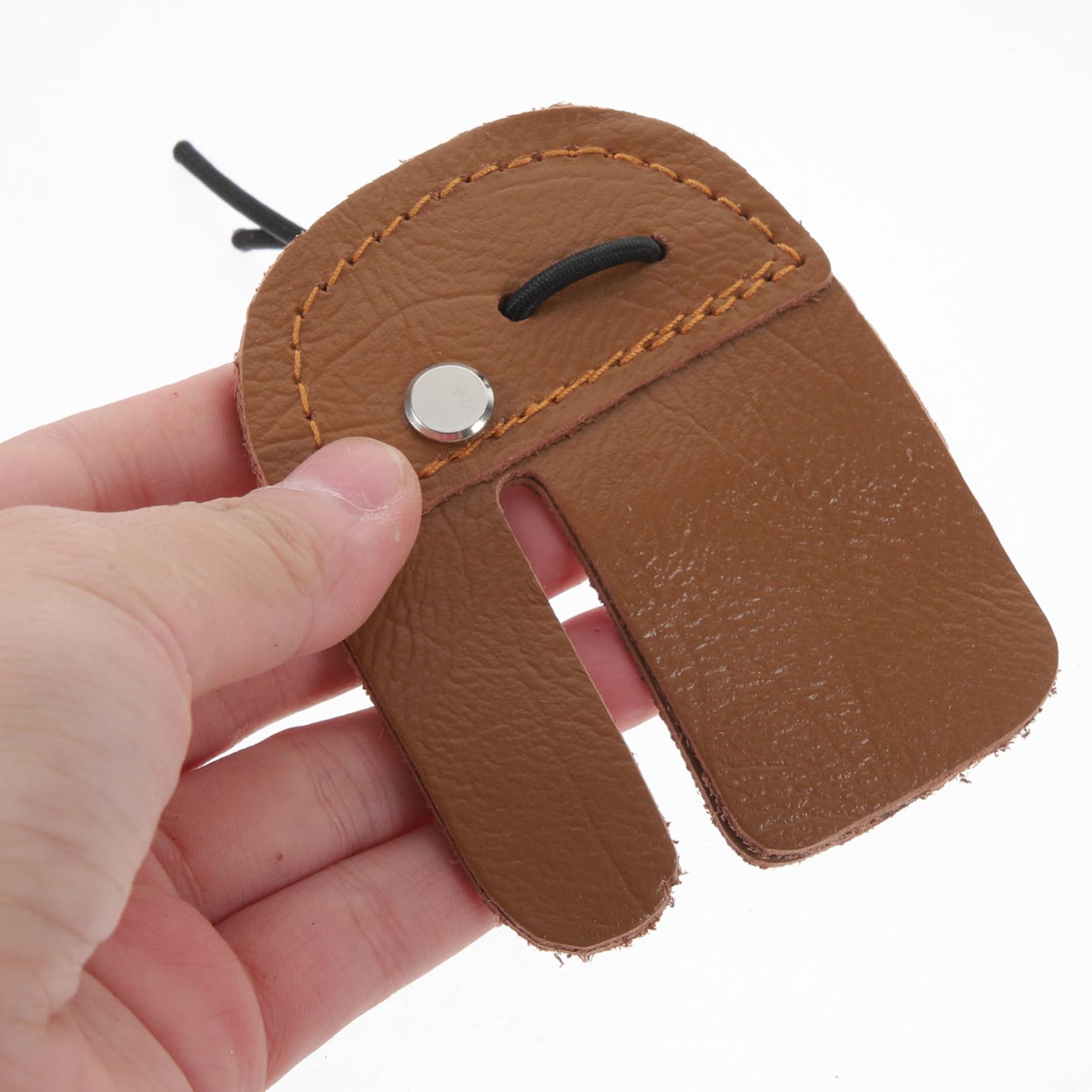NULYLU Archery Hunting Finger Tab Cow Finger Tab Protective Gear Archery Protector