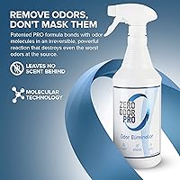 Vista 2 de Zero Odor Pro - Eliminador de Fuerza Comercial Neutralizador de Olores, Desodorizante de Habitación Eliminador de Olores Mohosos - Spray Disparador