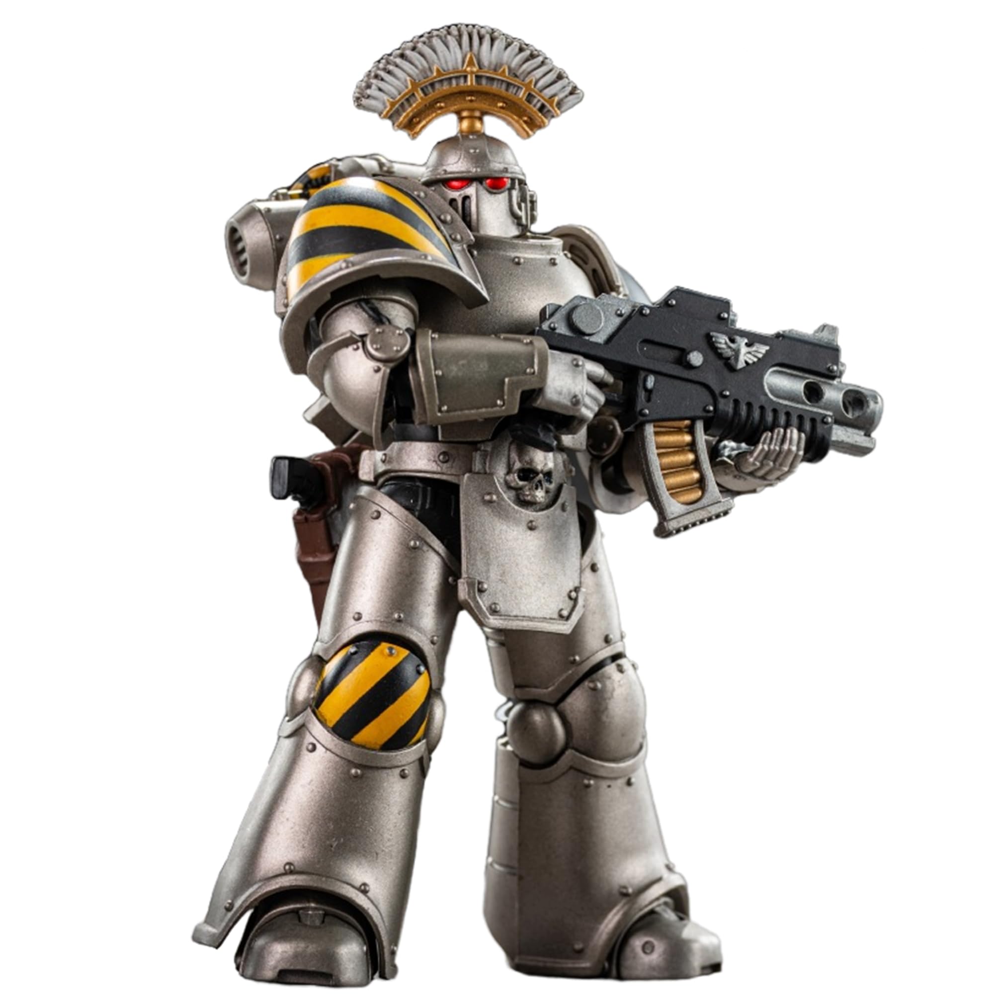 TOYVERSE Joytoy Actionfigur Warhammer The Horus Heresy, Iron Warriors MKlll Tactical Sergeant, bewegliche Gelenke, Charaktermodell, ab 15 Jahren
