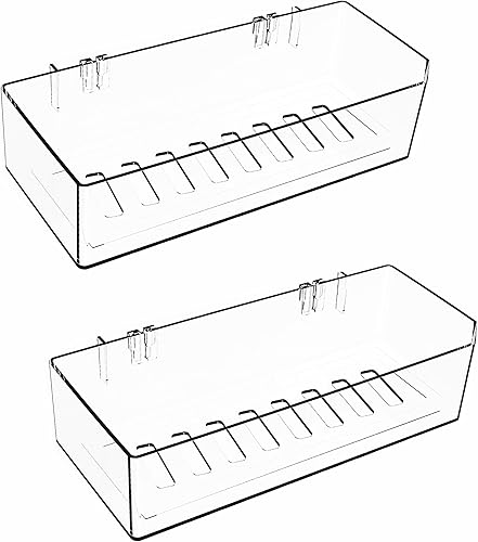 Cq acrylic Estante organizador de ducha de baño, organizador de ducha adhesivo para almacenamiento de baño, decoración del hogar y cocina, estante