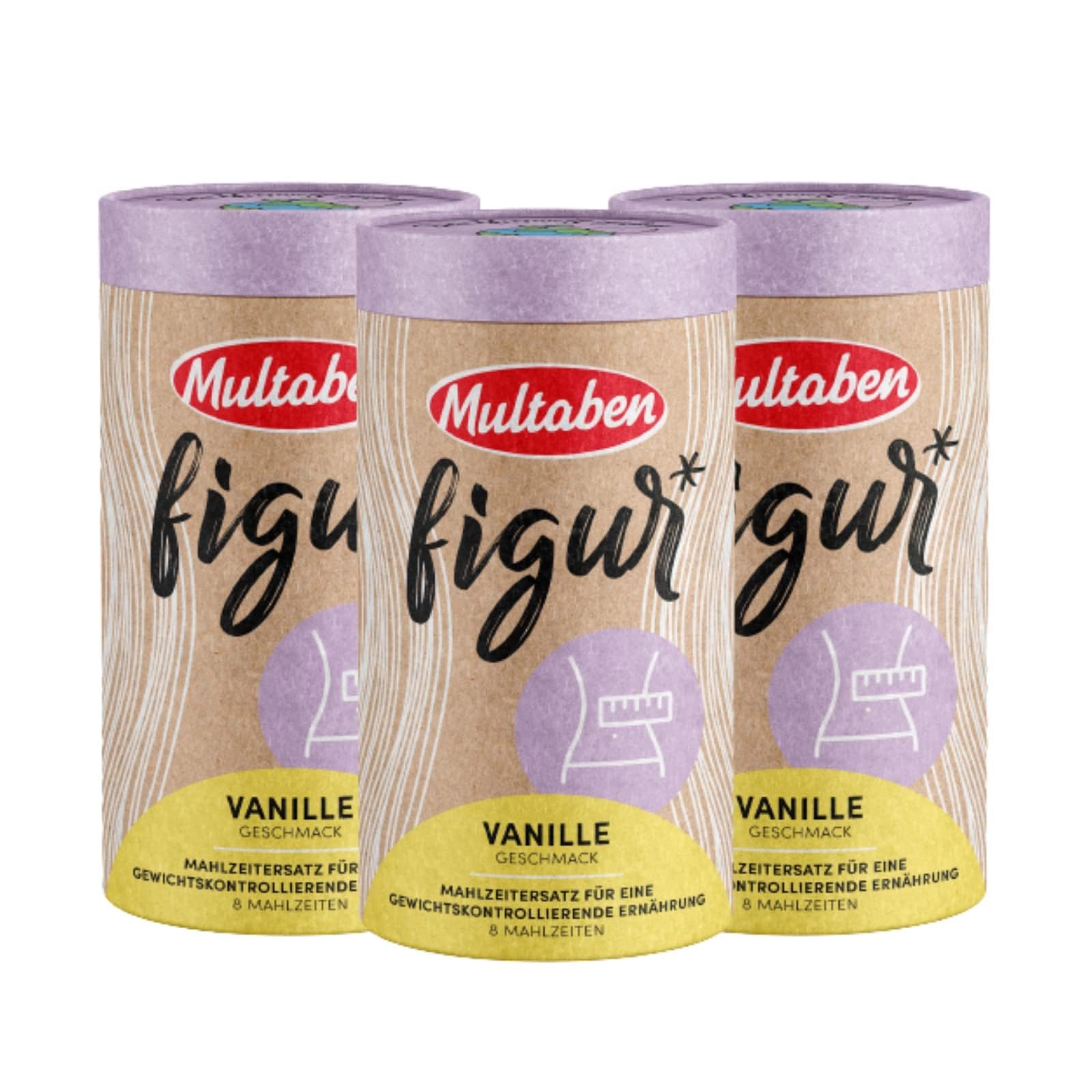 Multaben Diät Shake Vanille (3×440 g)