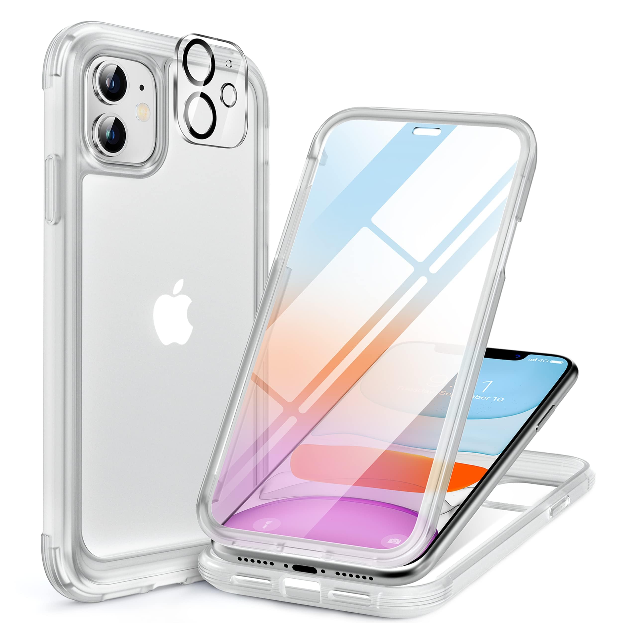 Miracase Magnetic Case for iPhone 17 Case, [Bubble Free] Built-in Glass Screen Protector+ [New Camera Control Button], Full Body Bumper Compatible with MagSafe, Drop Proof 17 Cover,6.3-inch (Black) — view 155