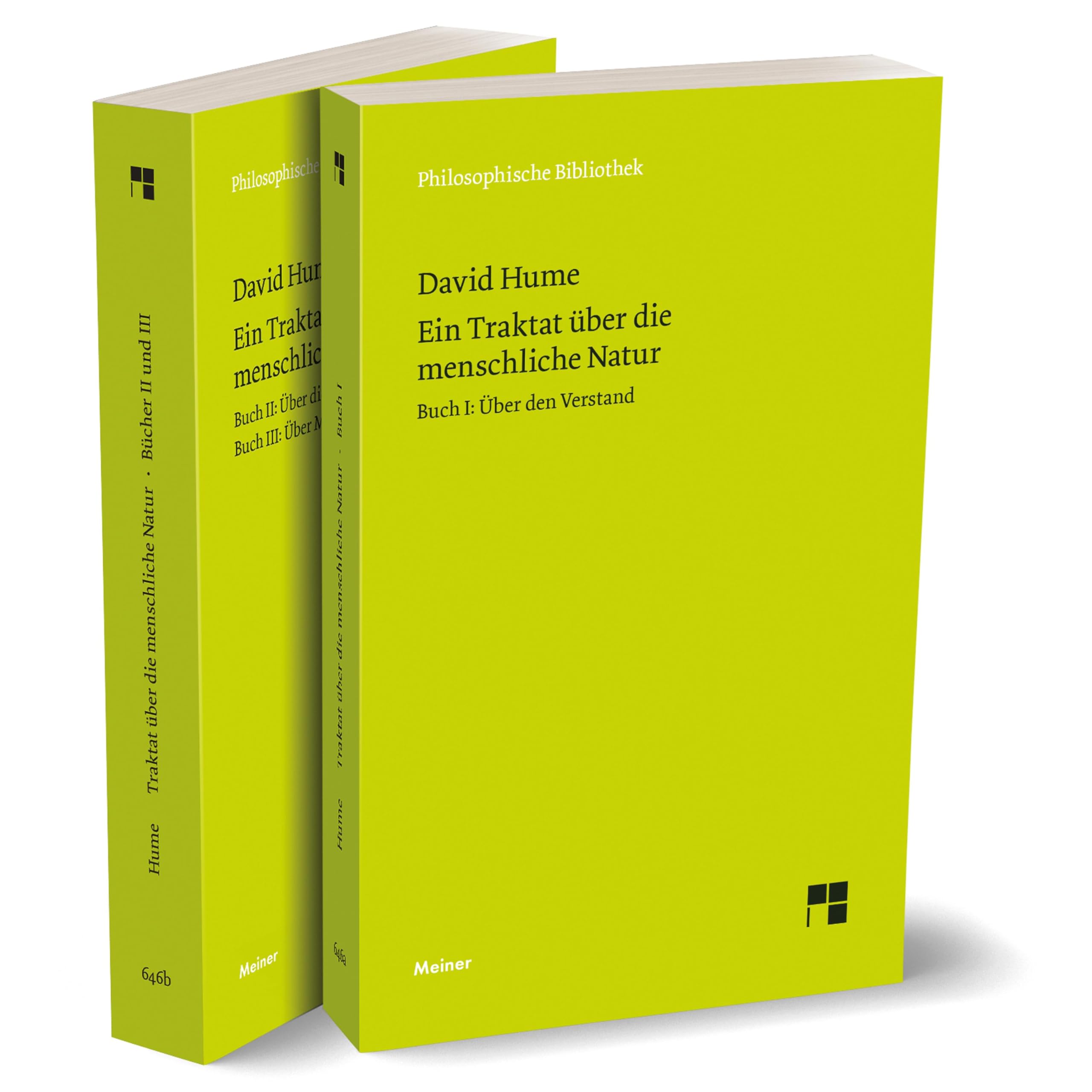 Traktat über die menschliche Natur Buch I-III: Buch I. Über den Verstand/ Buch II. Über die Affekte. Buch III. Über Moral